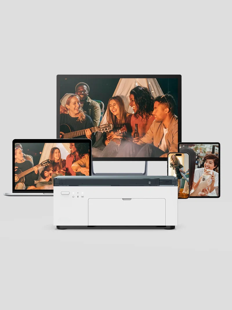 🔥Today's Special🔥4x6" Instant Photo Printer M100 (100 Sheets + 3 Cartridges)