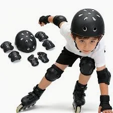 Kids Safety Helmet Set