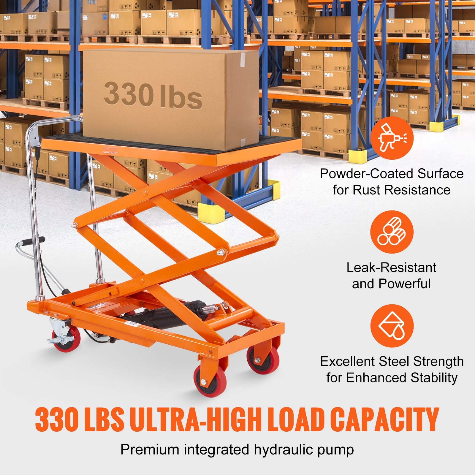 ⚡️Liquidation Sale⚡️ Today Only — Hydraulic Lift Table Cart