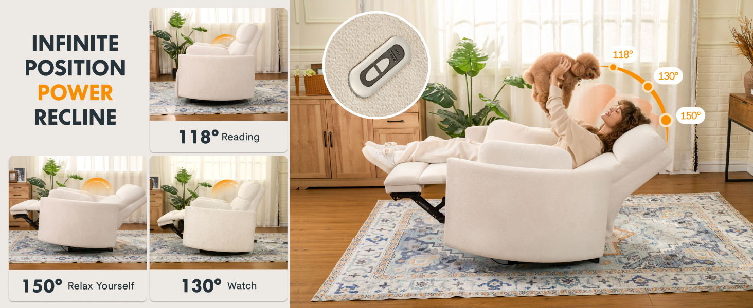 mochi power recliner