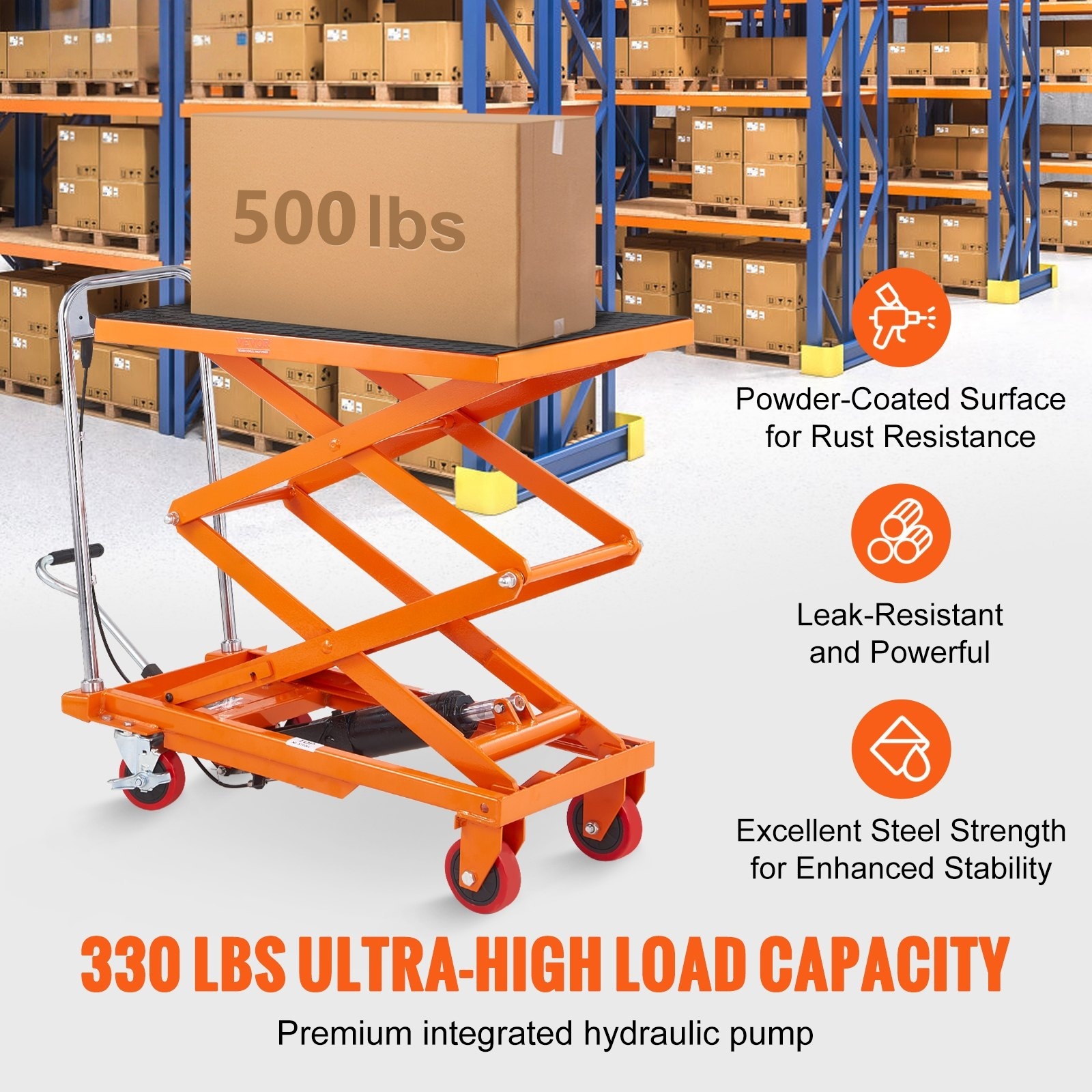 ⚡️Liquidation Sale⚡️ Today Only — Hydraulic Lift Table Cart