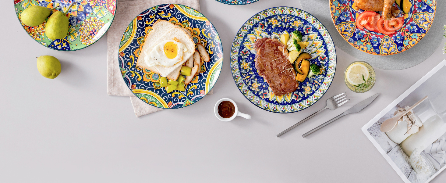 SIMI plate set of 6