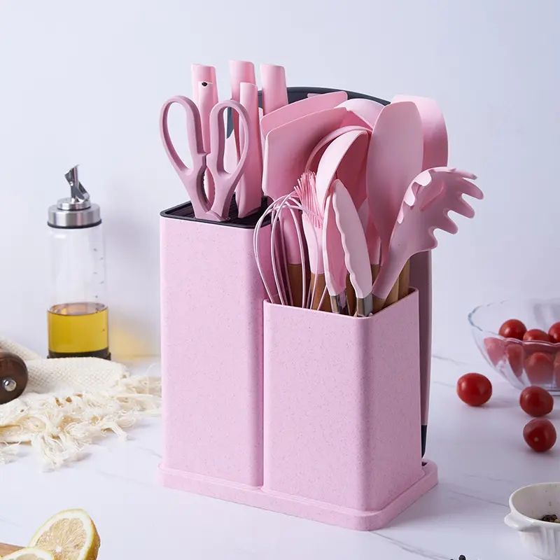 Globetrek° KitchenwareSet: Värmebeständiga Kökredskap I Silikon Köksutrustning Uppsättning