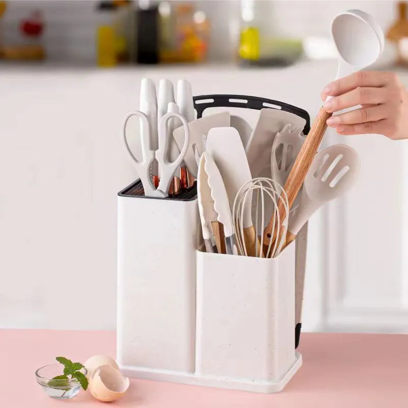 Globetrek° KitchenwareSet: Värmebeständiga Kökredskap I Silikon Köksutrustning Uppsättning