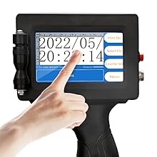 PEKOKO portable inkjet printer date coder bottle printer supports printing text,date,time,number