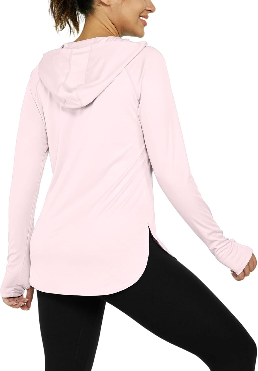 Women's Sun Protection Shirt UPF 50+ Long Sleeve Hoodie UV SPF T-Shirts Rash Guard Hiking Quick Dry Lightweight