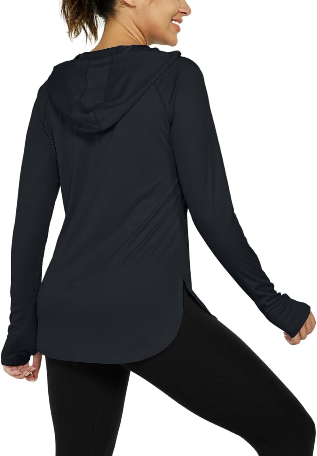 Women's Sun Protection Shirt UPF 50+ Long Sleeve Hoodie UV SPF T-Shirts Rash Guard Hiking Quick Dry Lightweight