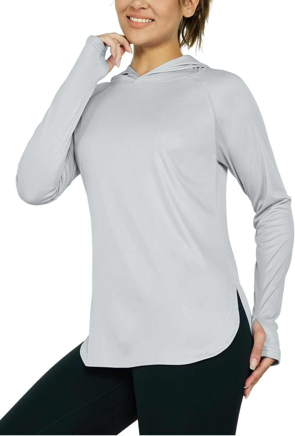 Women's Sun Protection Shirt UPF 50+ Long Sleeve Hoodie UV SPF T-Shirts Rash Guard Hiking Quick Dry Lightweight