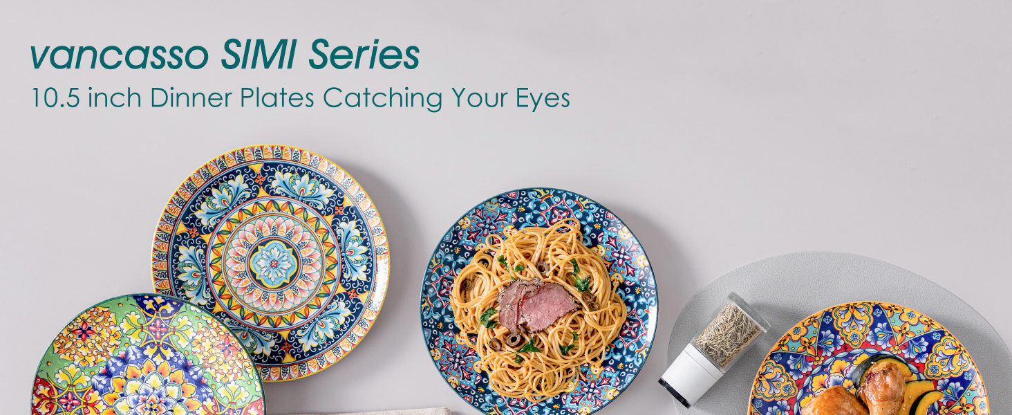 SIMI dinner plates