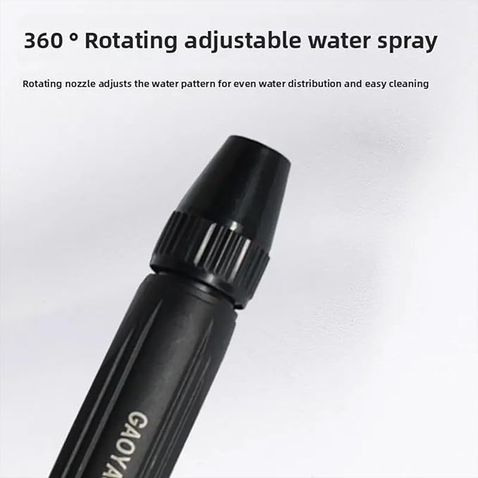 Home High-Pressure Car Wash Water Gun with Booster Nozzle, Home High-Pressure Car Wash Water Gun with Booster Nozzle and Hose, for Watering Plants and Vegetables, and Car Washing (3PCS)