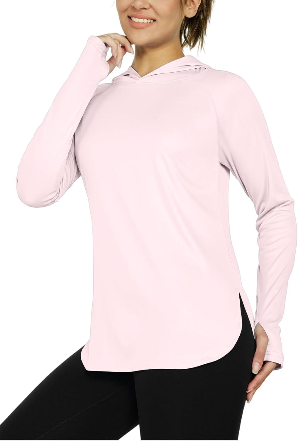 Women's Sun Protection Shirt UPF 50+ Long Sleeve Hoodie UV SPF T-Shirts Rash Guard Hiking Quick Dry Lightweight