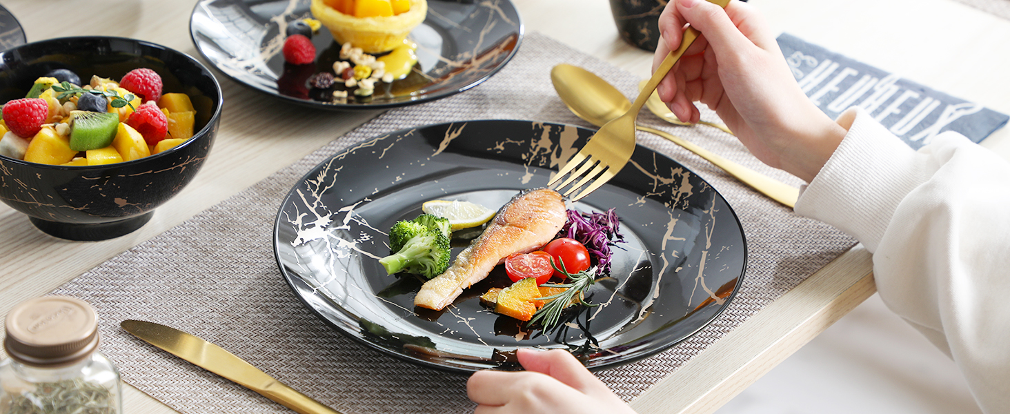 dish set of 4