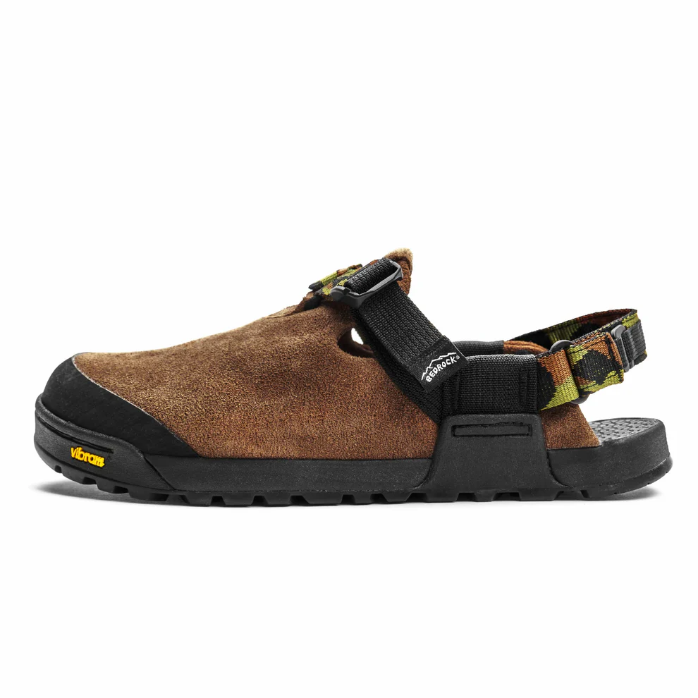 Bedrock Sandals Mountain Clog Nubuck Leather