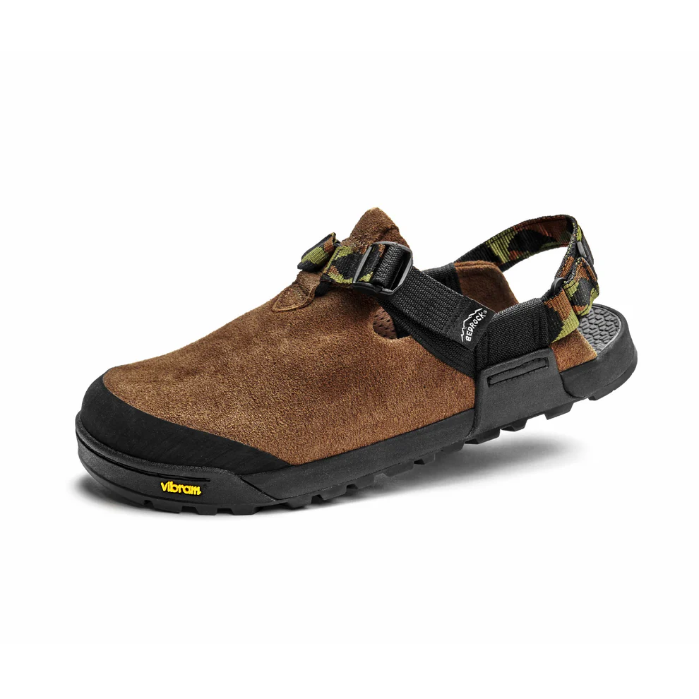 Bedrock Sandals Mountain Clog Nubuck Leather