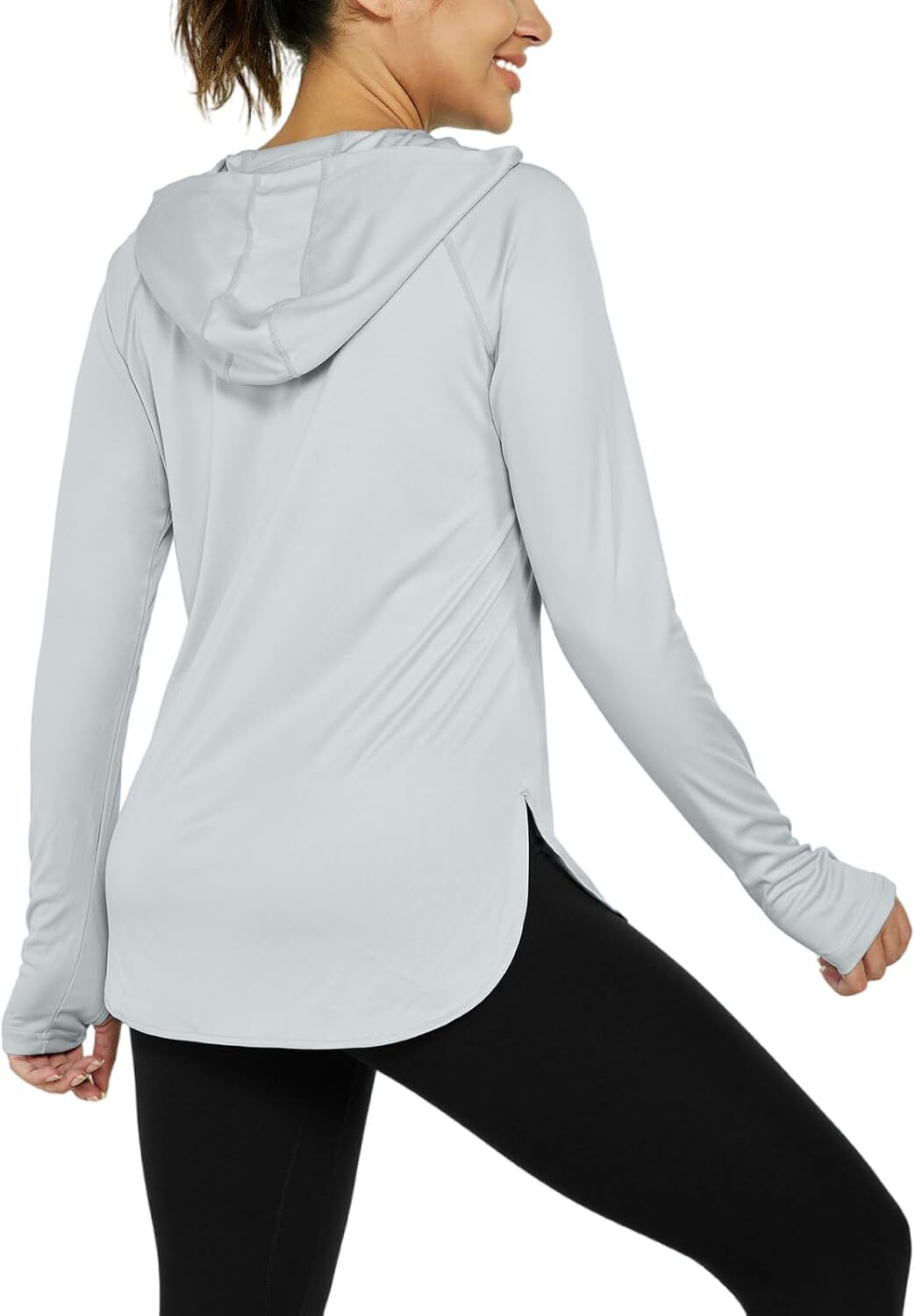 Women's Sun Protection Shirt UPF 50+ Long Sleeve Hoodie UV SPF T-Shirts Rash Guard Hiking Quick Dry Lightweight