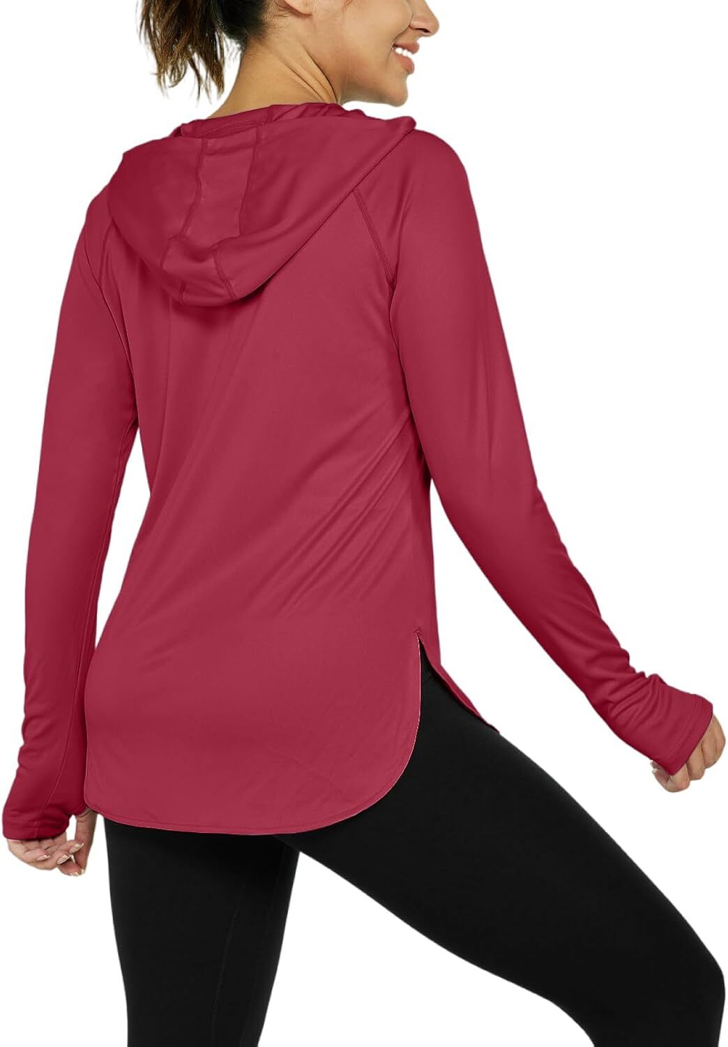 Women's Sun Protection Shirt UPF 50+ Long Sleeve Hoodie UV SPF T-Shirts Rash Guard Hiking Quick Dry Lightweight