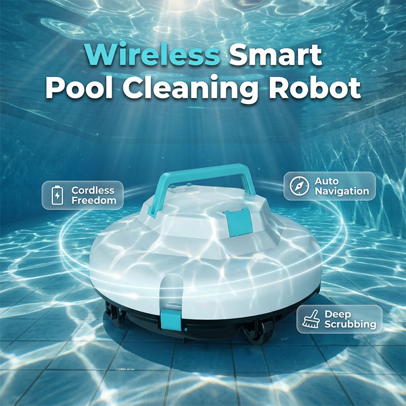 Kabellose Freiheit Poolroboter