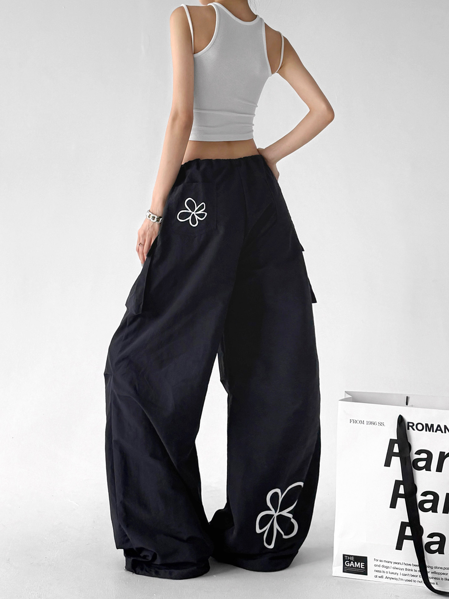2026 Summer Cargo Wide Leg Pants