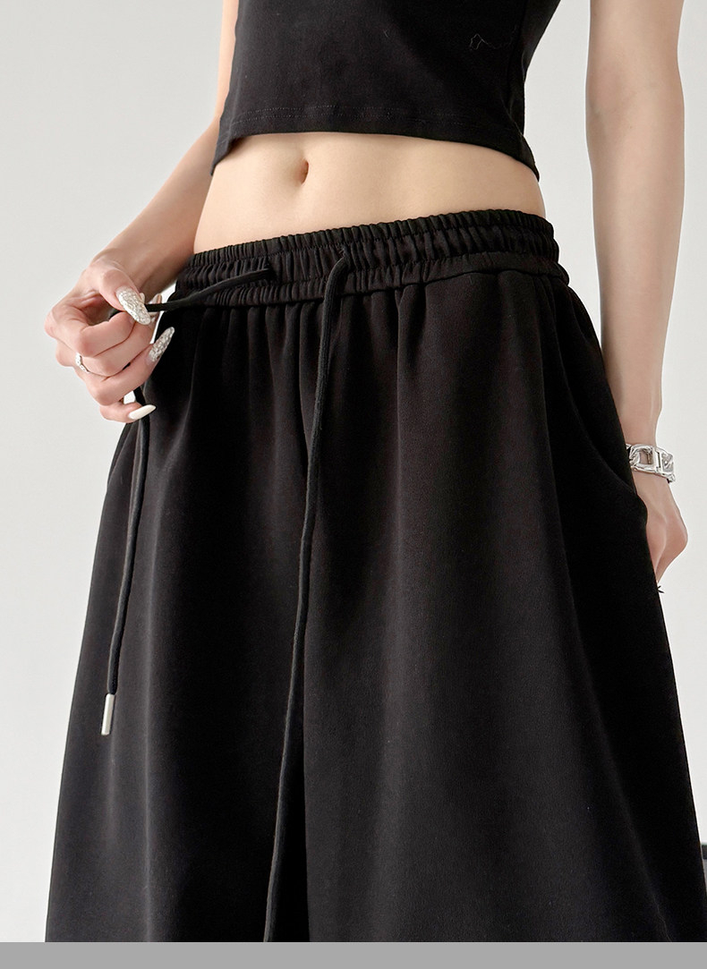 Hip Hop Graphic Loose High Waist Wide Leg Sweatpants