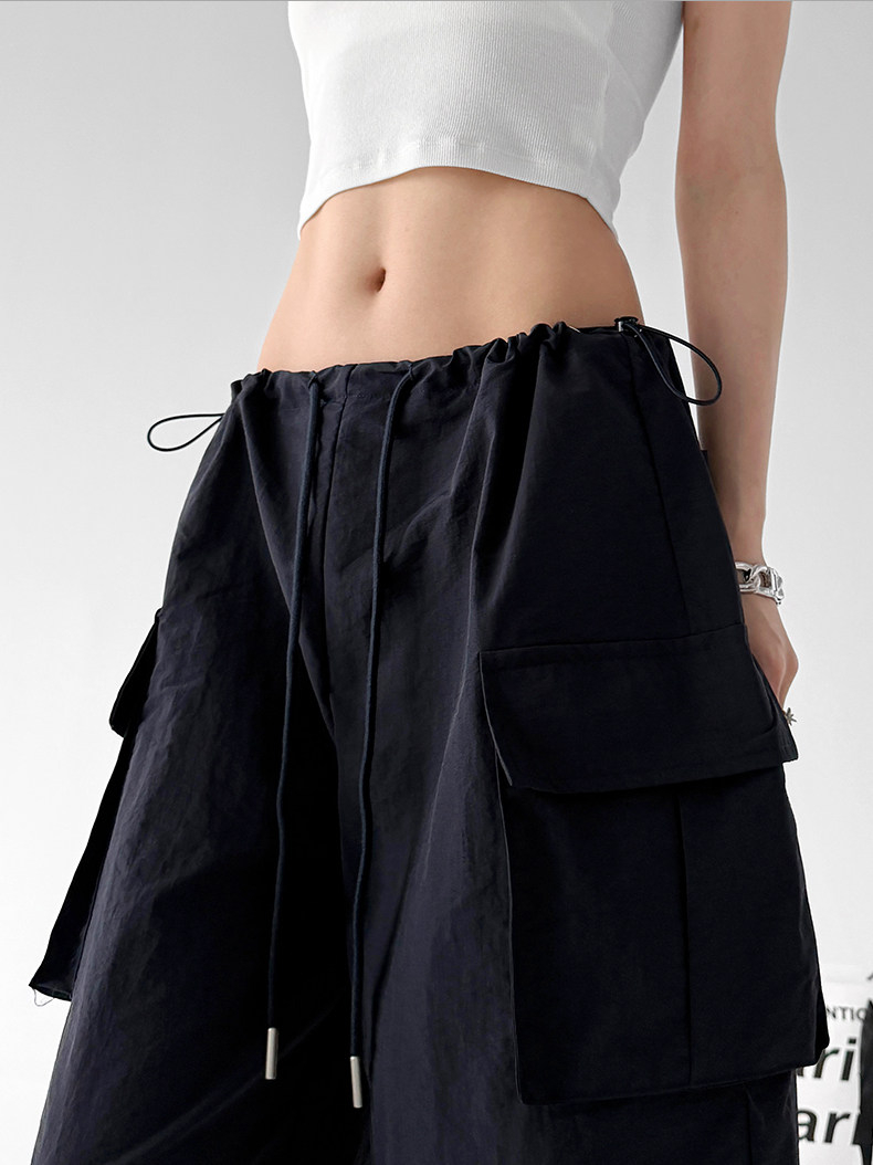 2026 Summer Cargo Wide Leg Pants