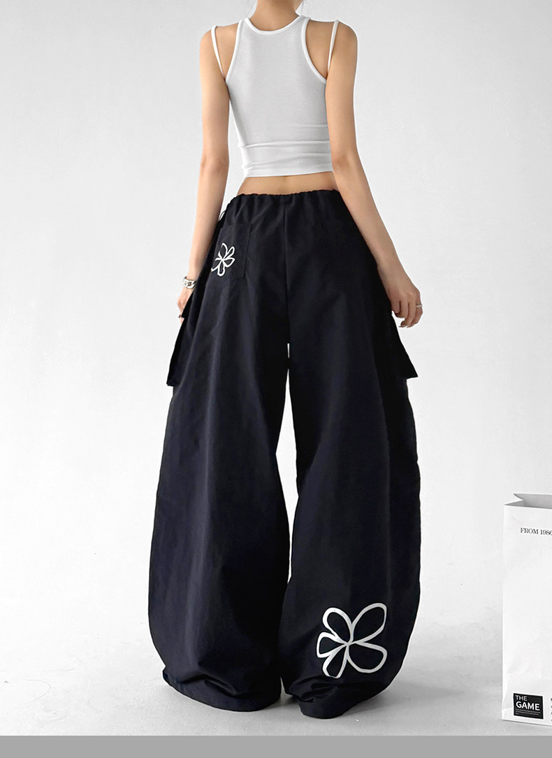 2026 Summer Cargo Wide Leg Pants