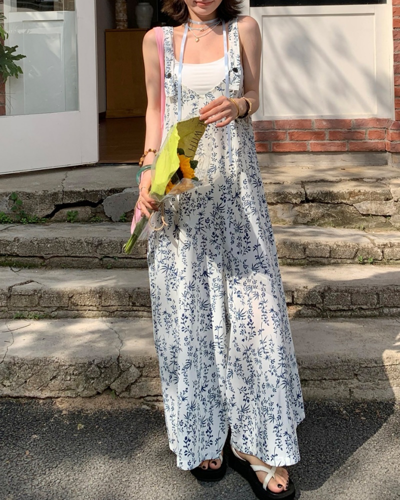 Lazy Style Loose Cami Wide Leg Jumpsuit