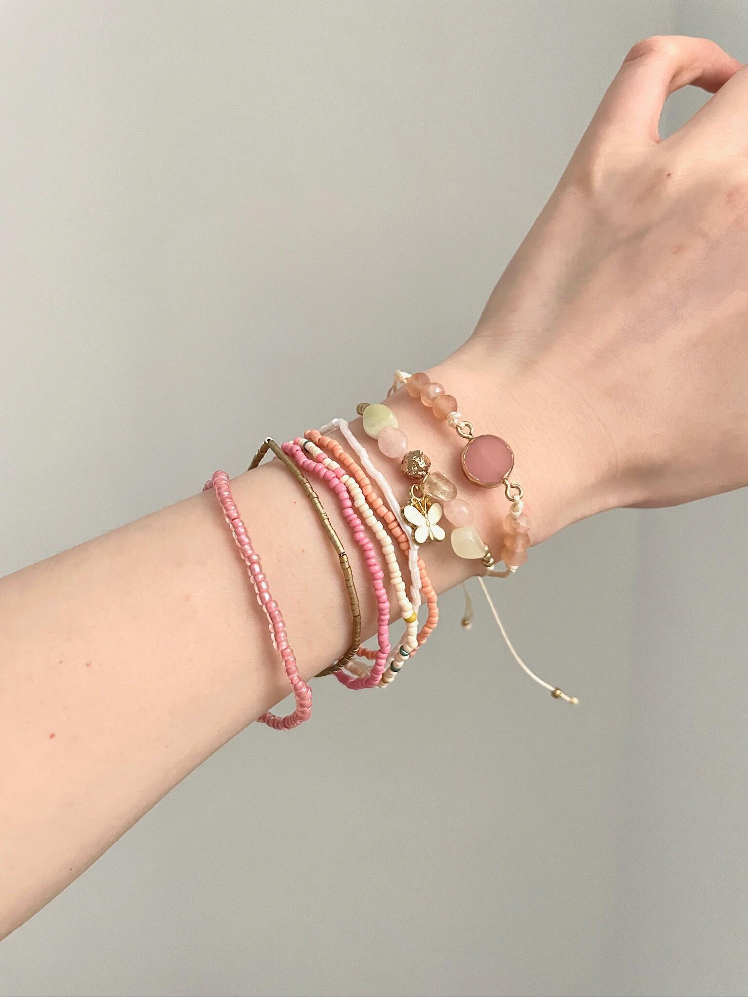 Vintage Bohemian Girl Butterfly Love Element Bracelet Collection