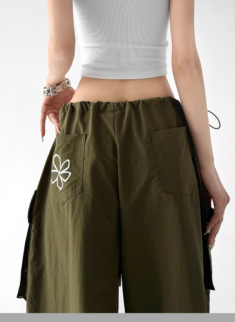 2026 Summer Cargo Wide Leg Pants