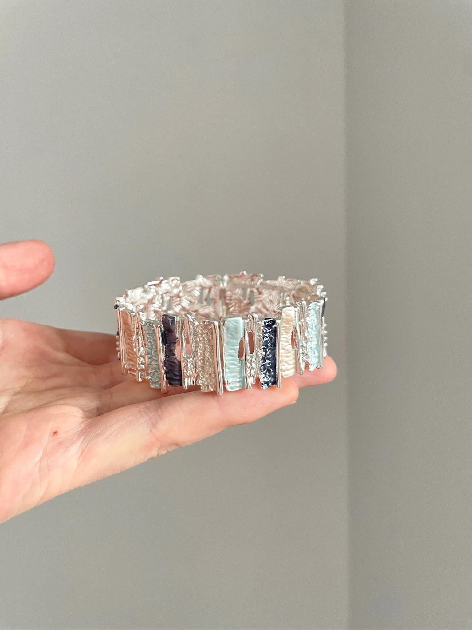 Vintage Irregular Drip Oil Folds Bangle Collection
