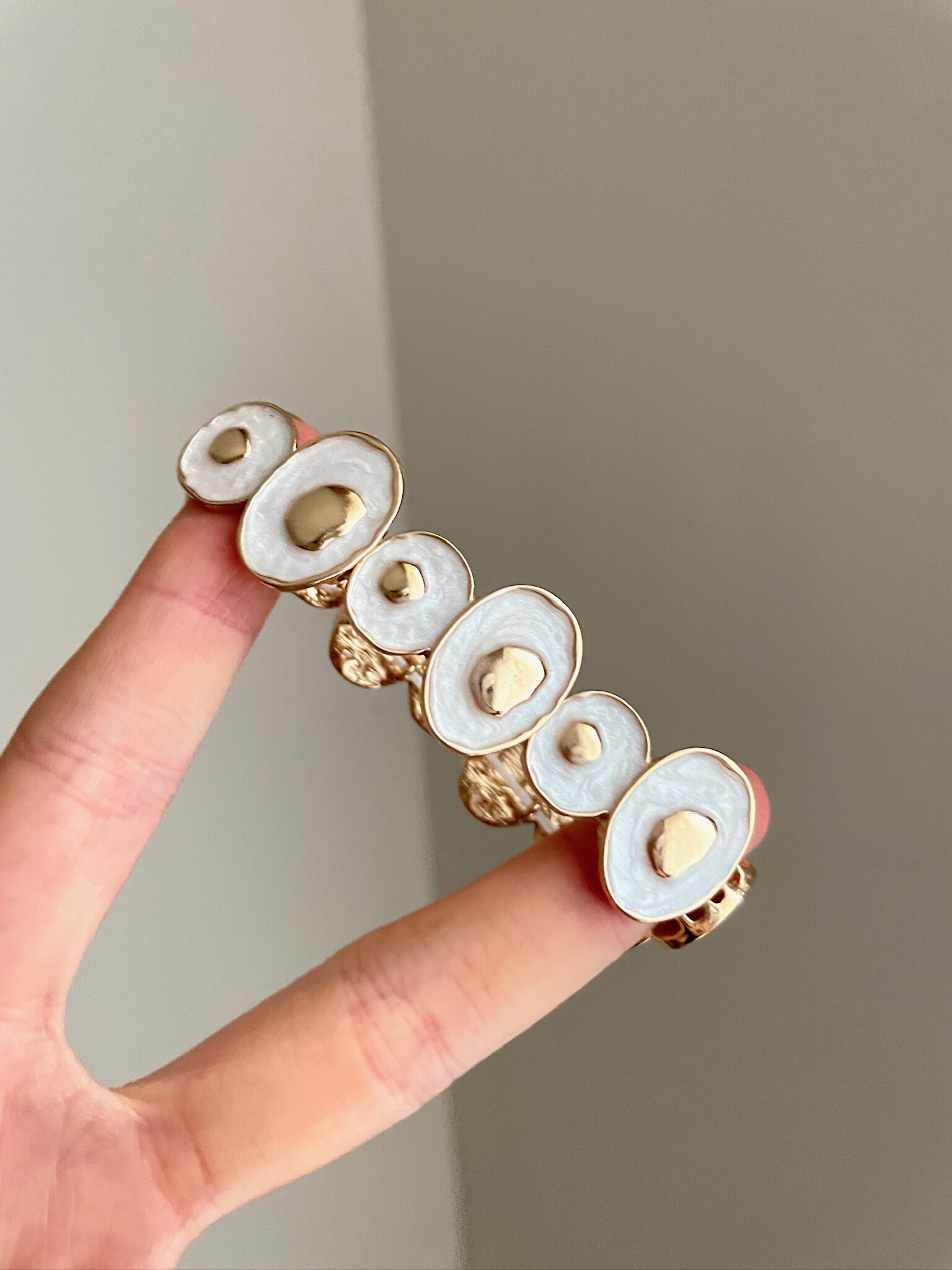 Vintage Melting Gold In The Sunset Bangle