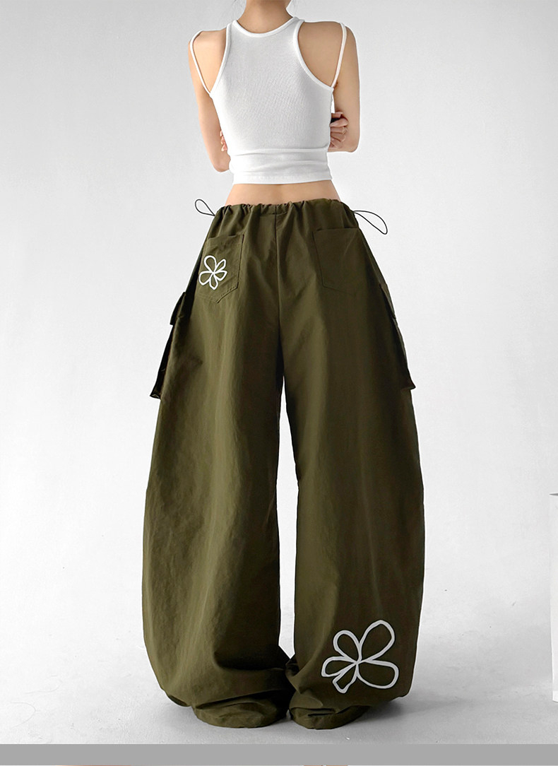 2026 Summer Cargo Wide Leg Pants