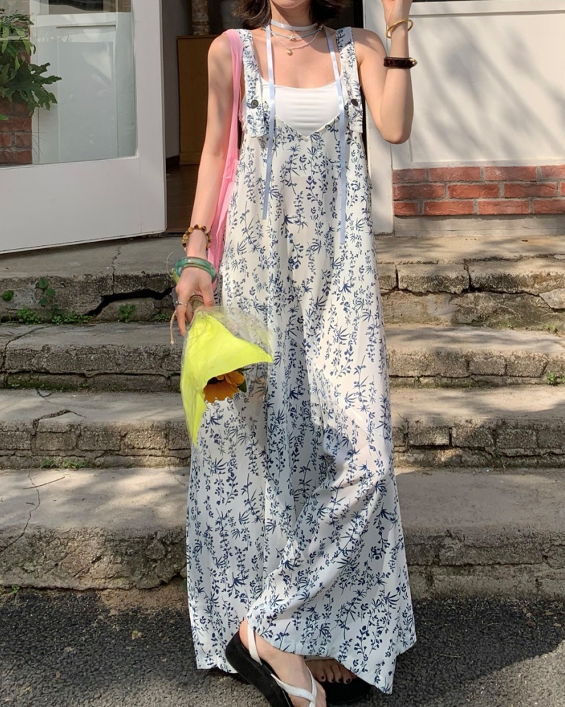 Lazy Style Loose Cami Wide Leg Jumpsuit