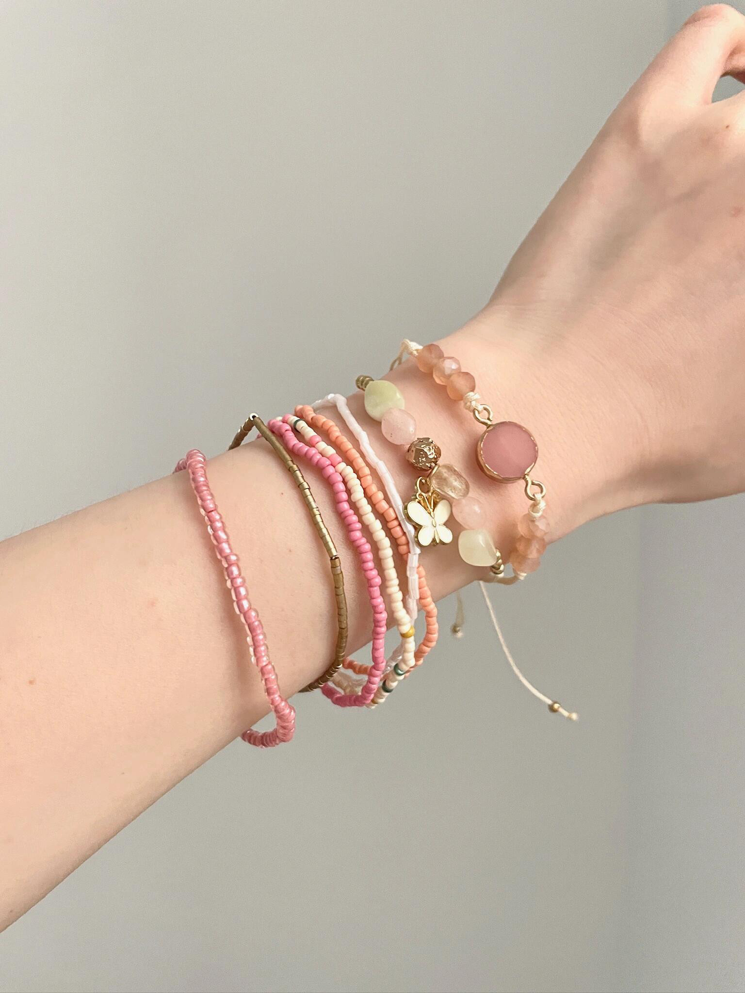 Vintage Bohemian Girl Butterfly Love Element Bracelet Collection