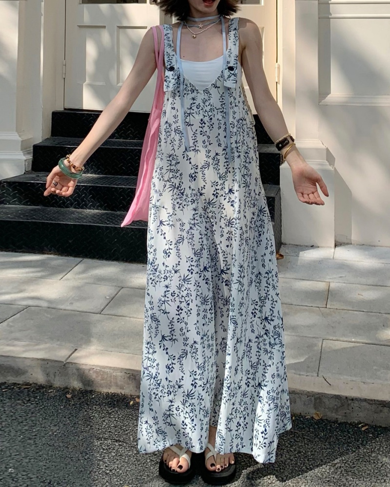 Lazy Style Loose Cami Wide Leg Jumpsuit