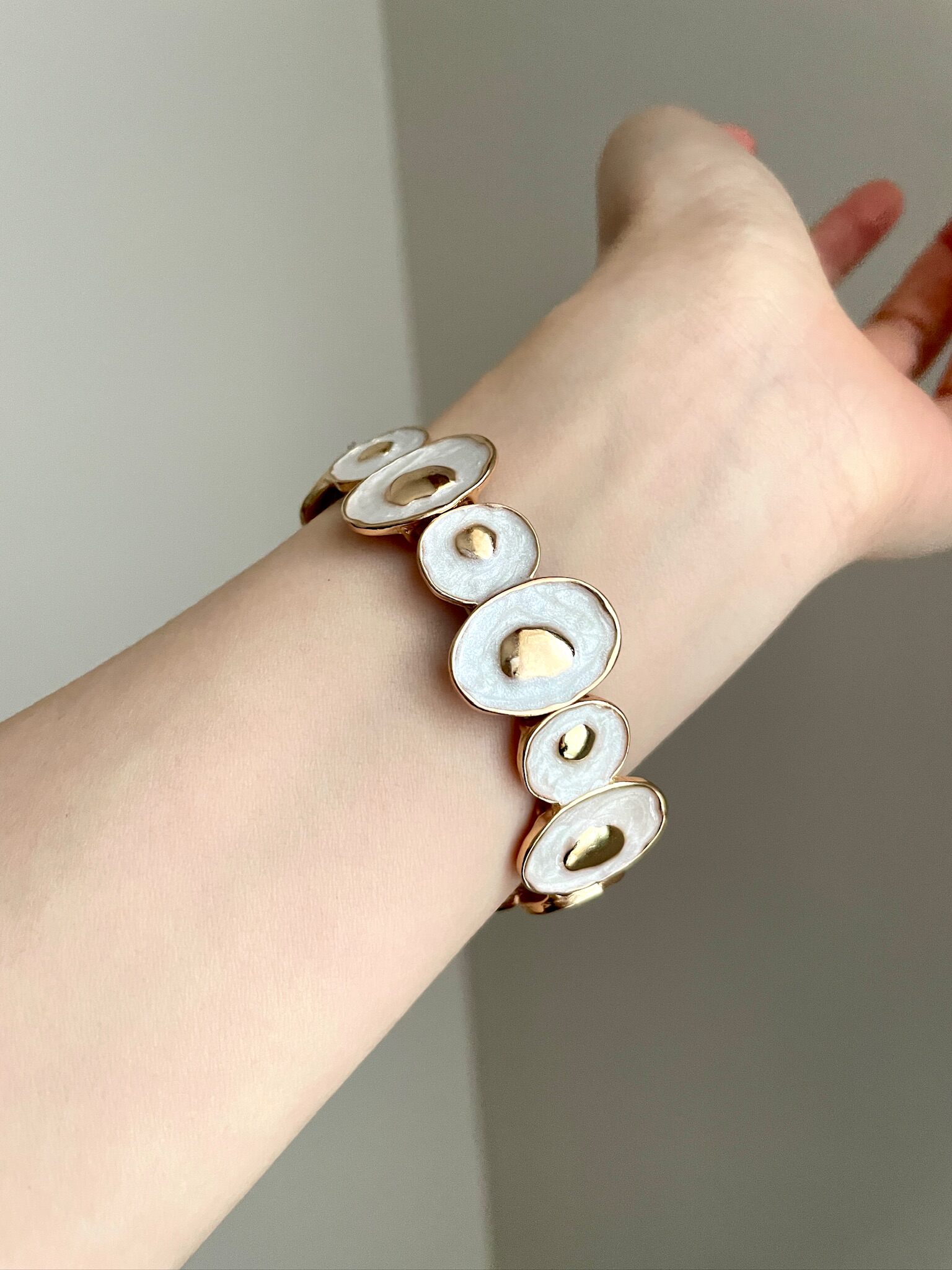 Vintage Melting Gold In The Sunset Bangle
