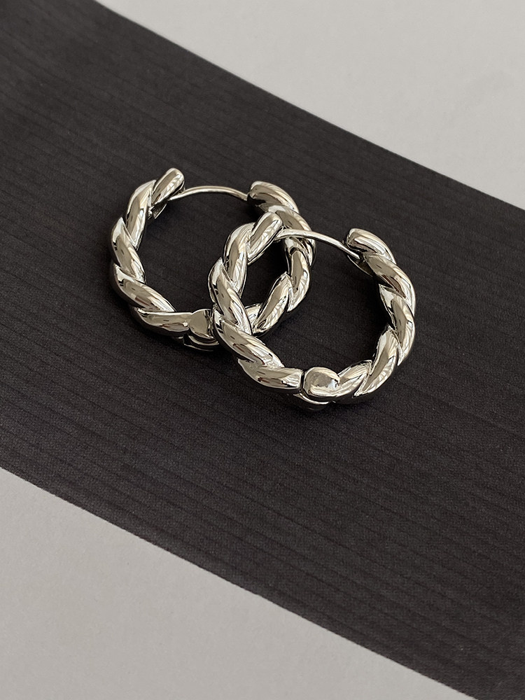 Spring Commuter Versatile C-shaped Hoop Earrings