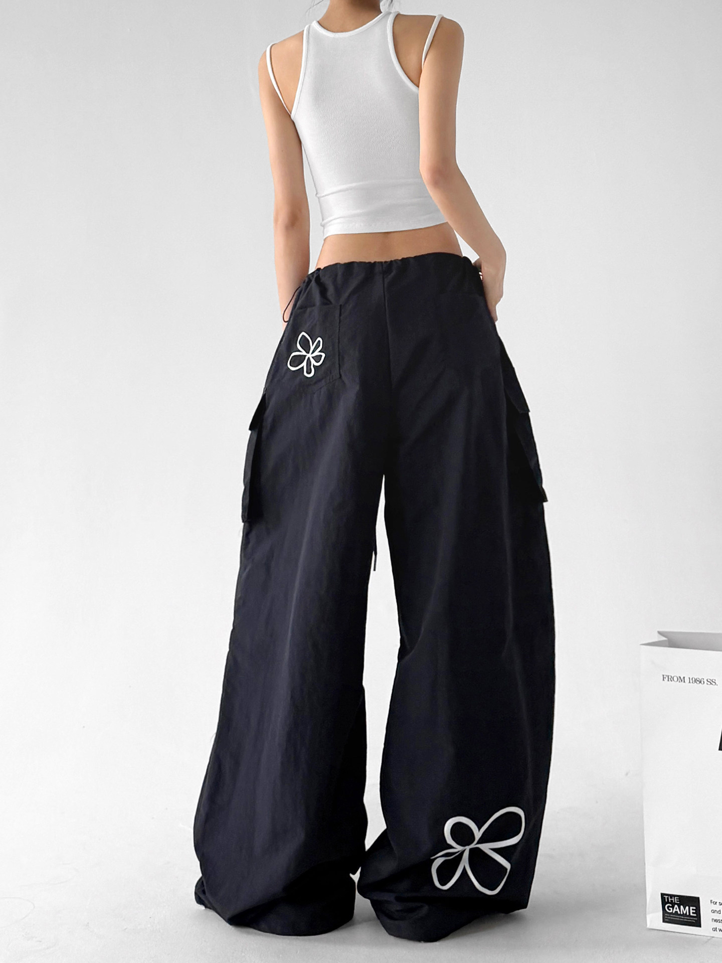 2026 Summer Cargo Wide Leg Pants