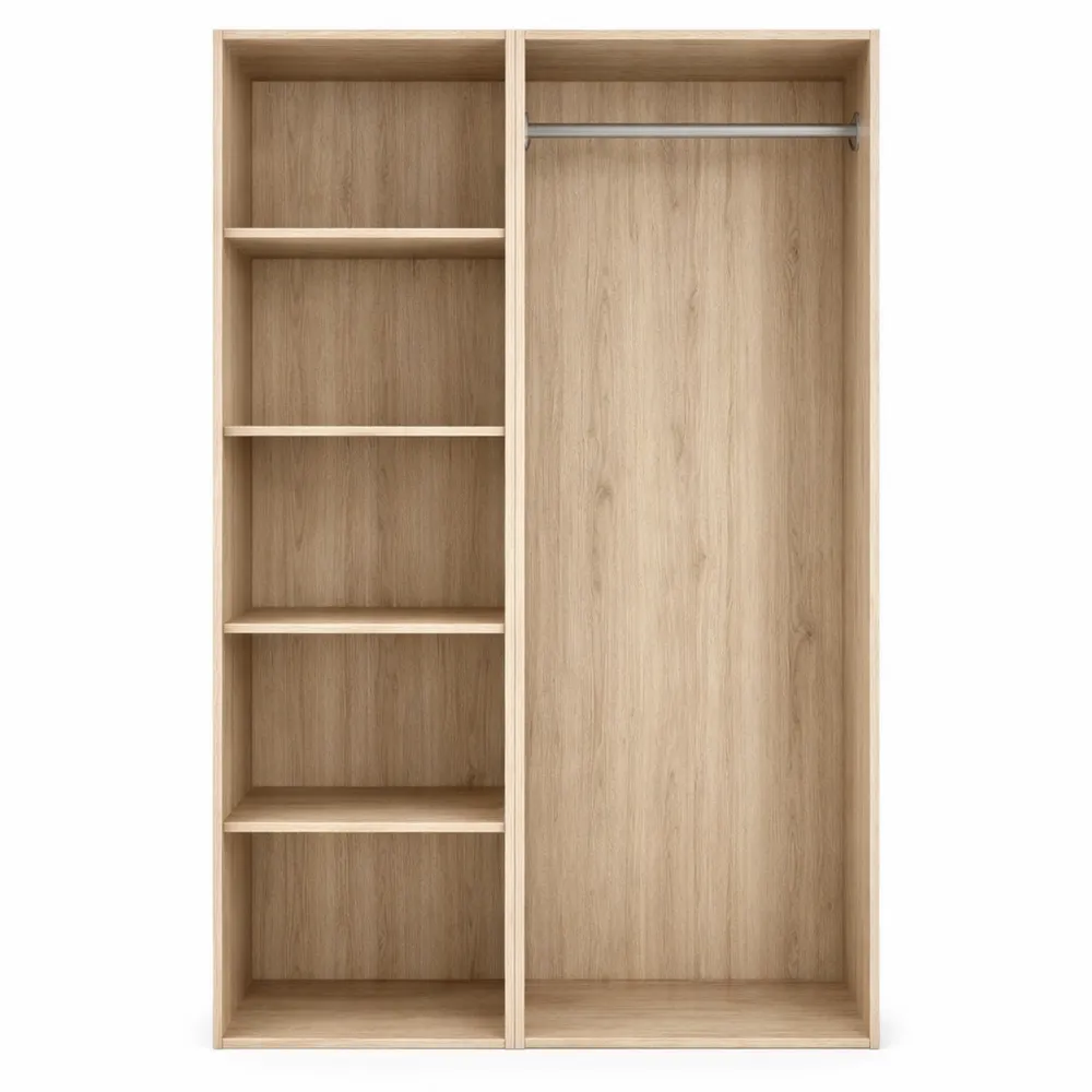 Guardaroba Grande con Appendiabiti e Ripiani