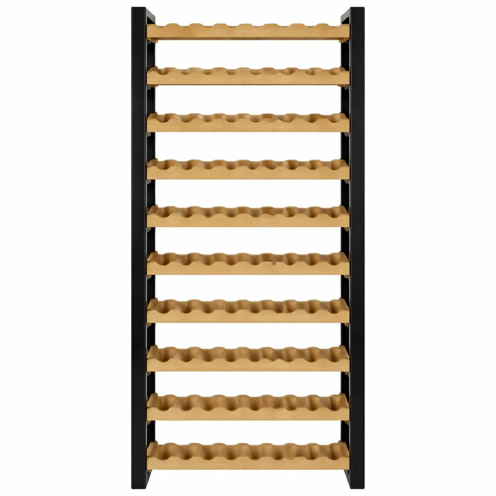 Portabottiglie in legno per cantina e scaffali