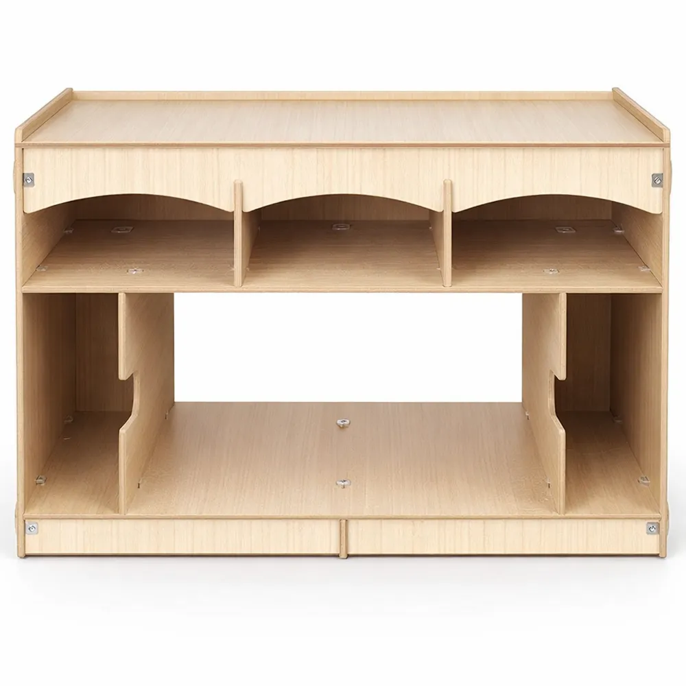 Mobiletto porta documenti in legno per ufficio