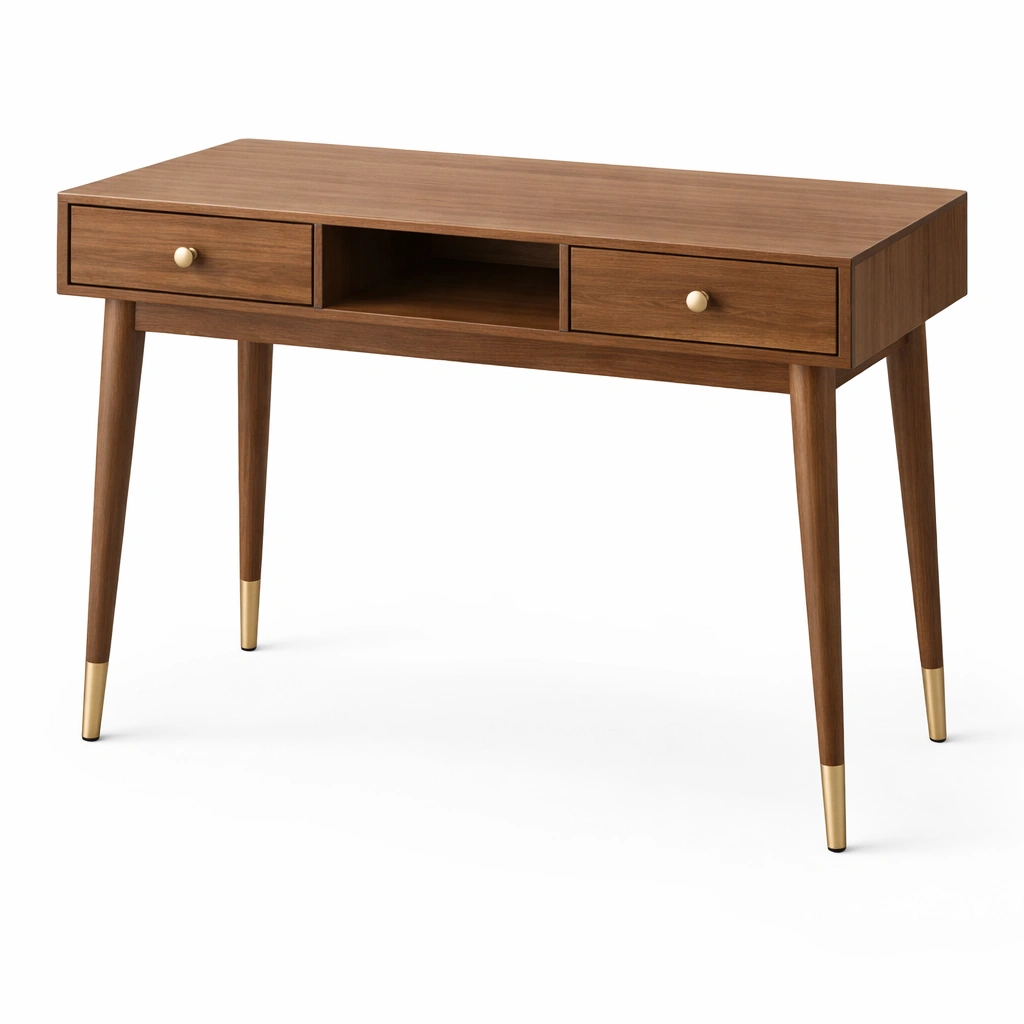 Nachttisch Holz mit Schublade-srivora