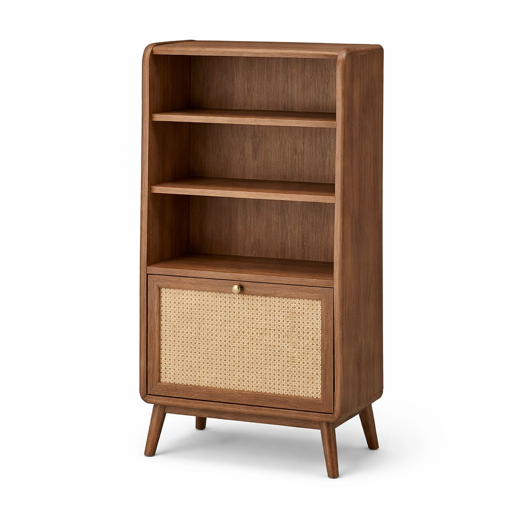 Kompaktes Regal mit Tuer und Ablage modernes Design-srivora