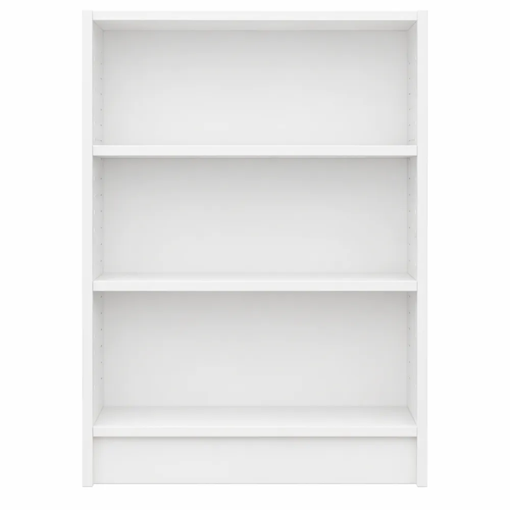 Libreria moderna bianca 80x28x106 cm