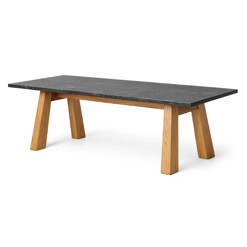 Esstisch marmor holz-NESTRENO