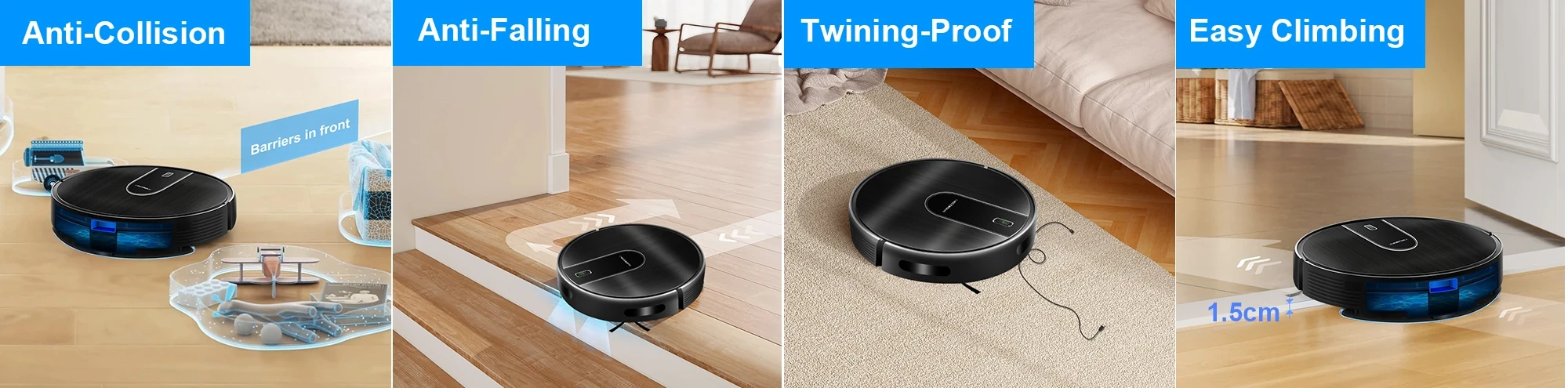 Zonelia Robot Vacuum - Image 1