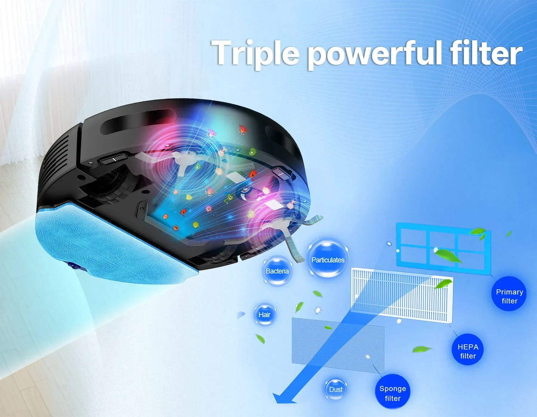 Orazum Robot Vacuum - Image 2