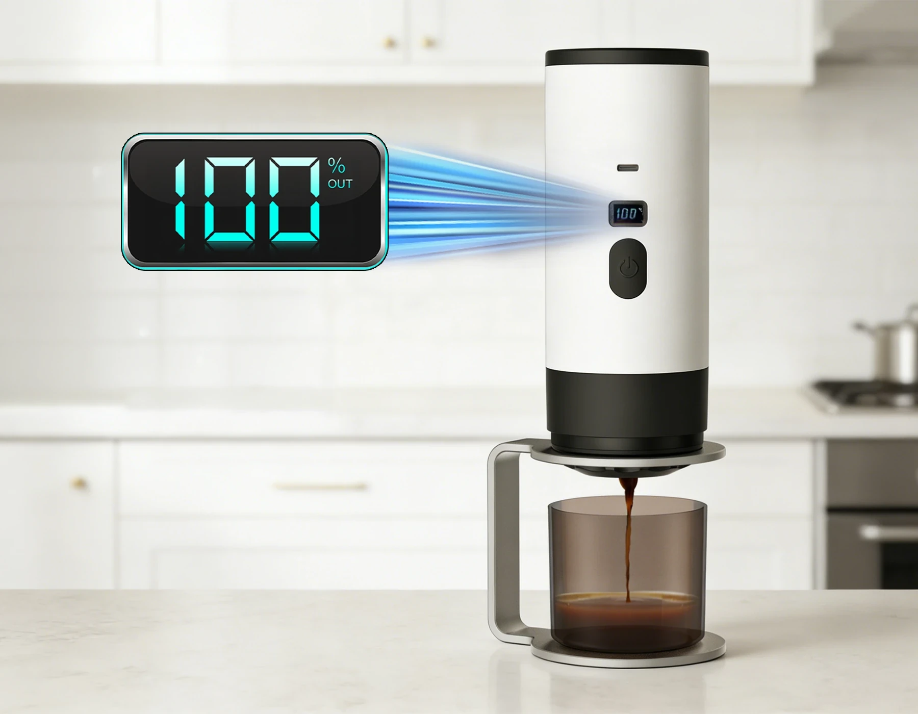 Brivona 3-in-1 Portable Coffee Maker - Image 2