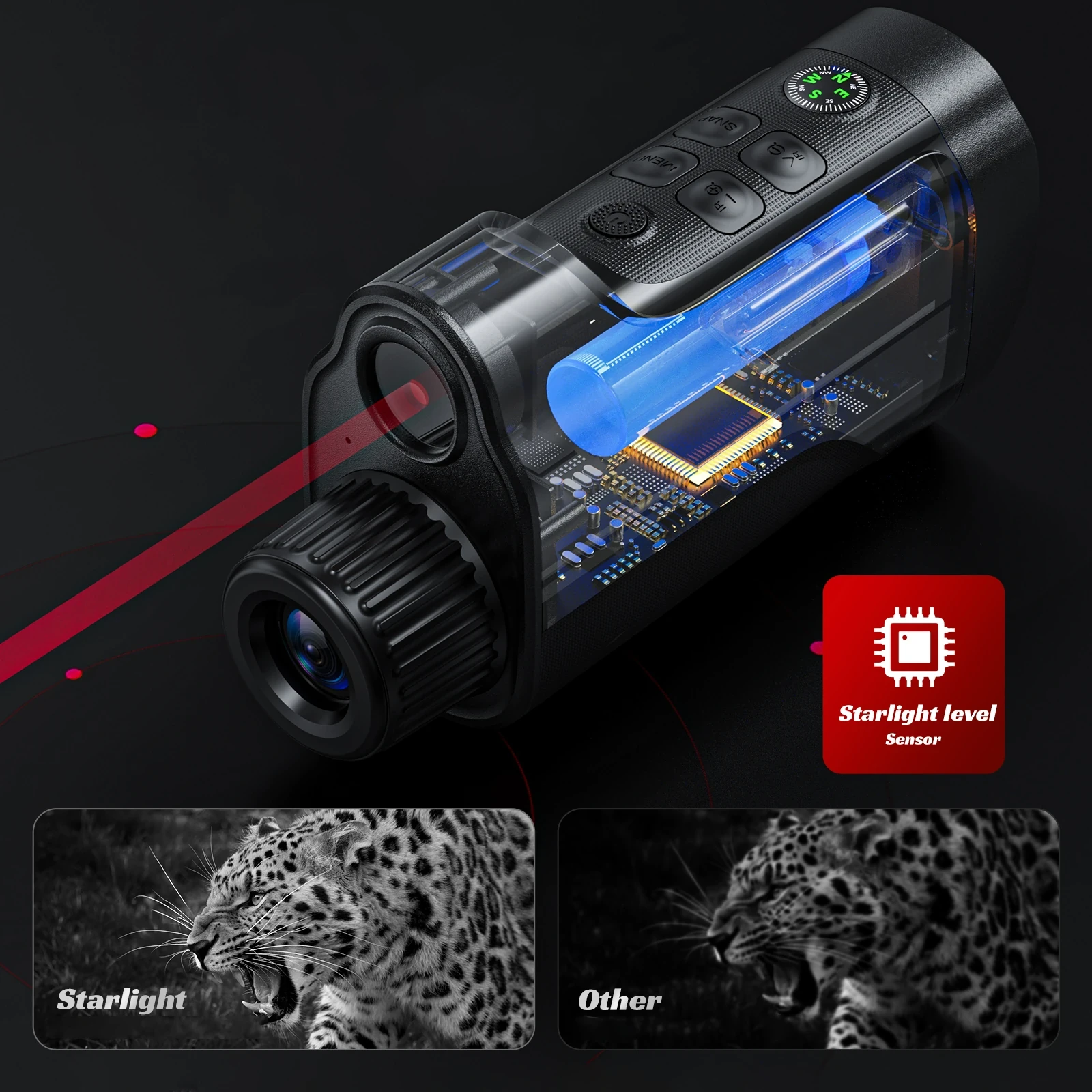 Tayvos HD Night Vision Monocular - Image 1