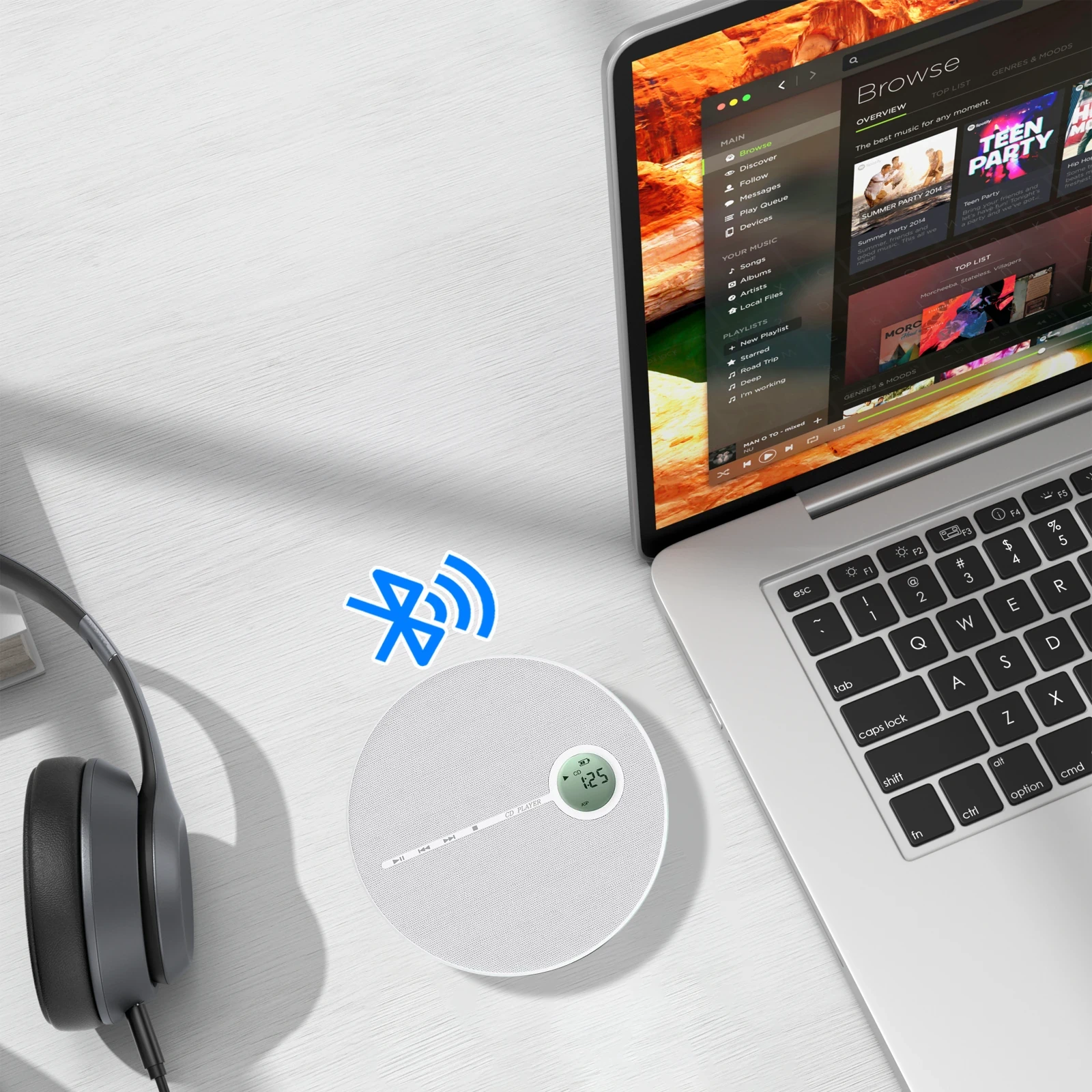 Smileboxy Portable CD Player - Image 1