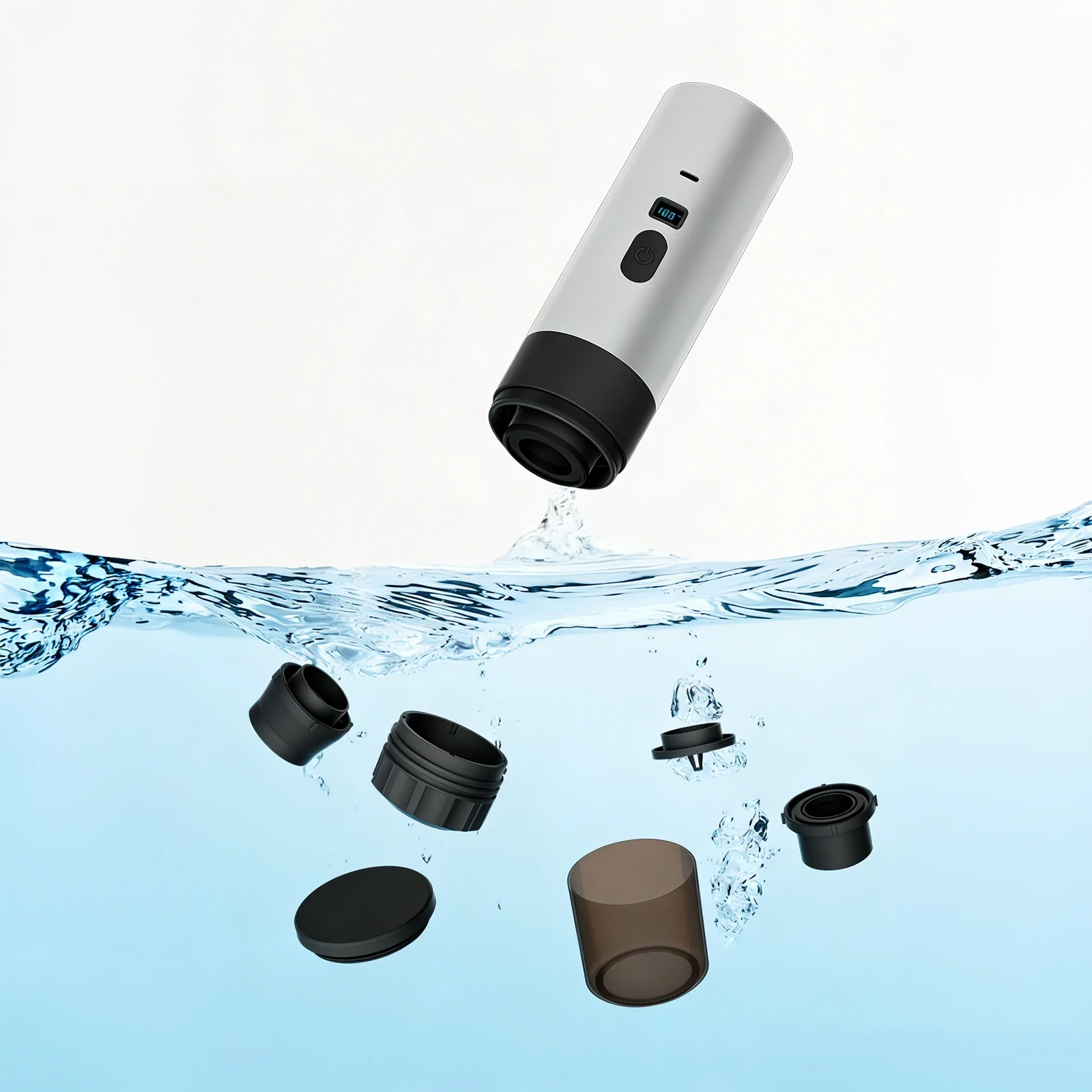 Brivona 3-in-1 Portable Coffee Maker - Image 1